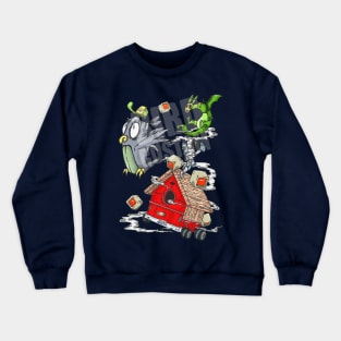 bird custom Crewneck Sweatshirt